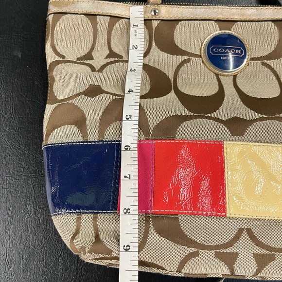 Coach Signature Stripe tote - F15538 - Picture 10 of 12